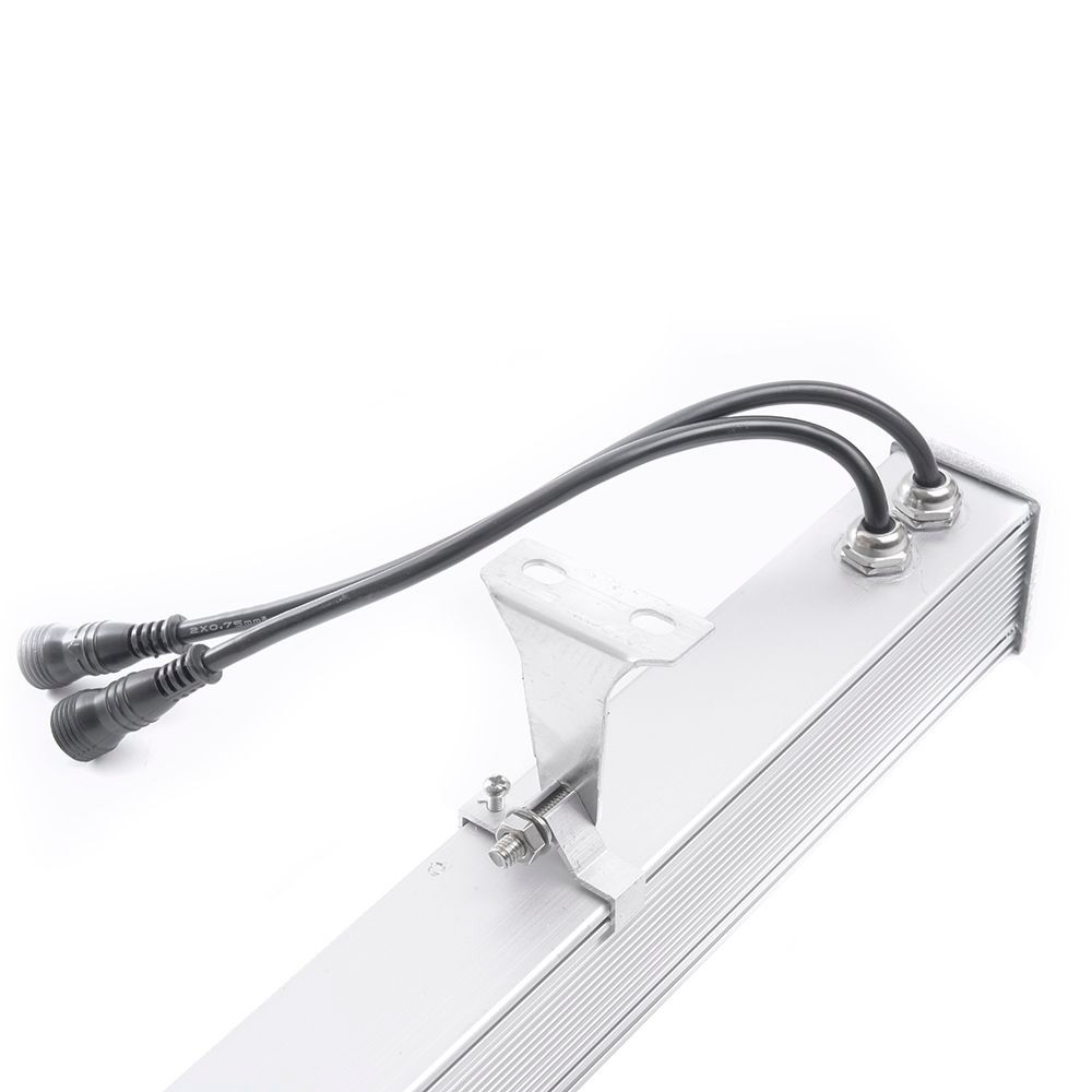 Светодиодные ландшафтные светильники Светодиодный линейный прожектор с DMX Feron LL-892 18W RGB 24V IP65 32258 