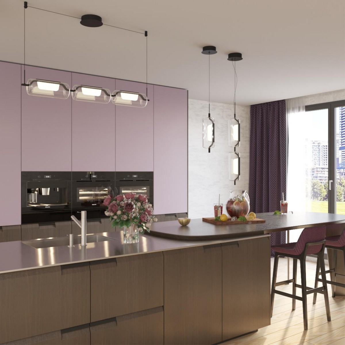 Подвесные светодиодные светильники Подвес ODEON LIGHT 5003/20L Kavia 