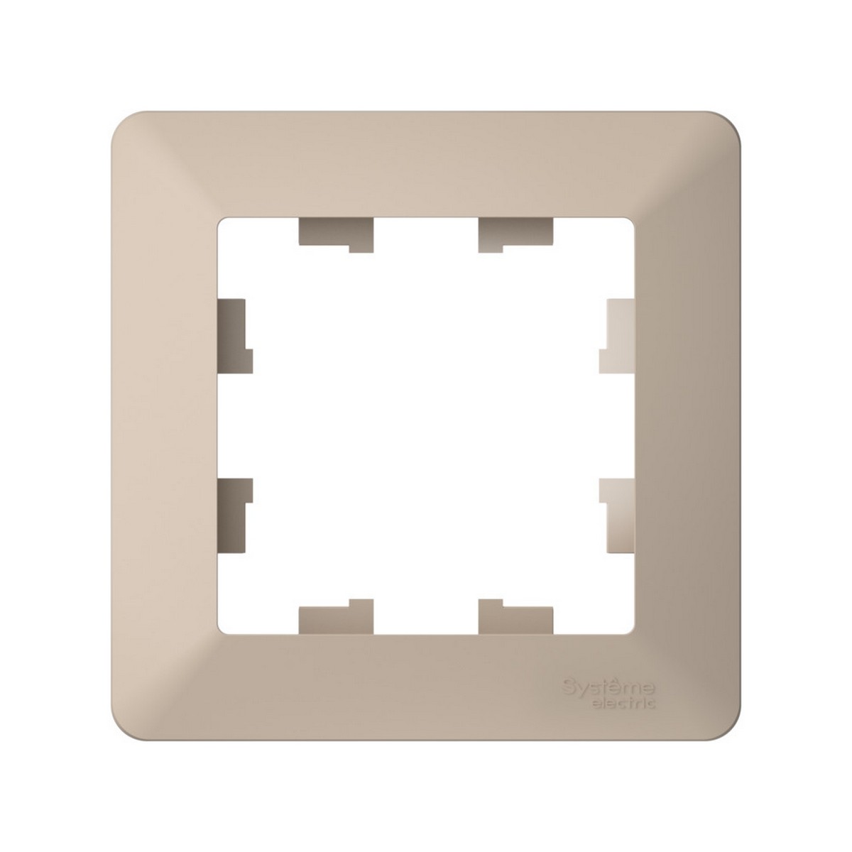 AtlasDesign Песочный Рамка Systeme Electric AtlasDesign Air Песочный/дымчатый белый 1-ая ATN221201