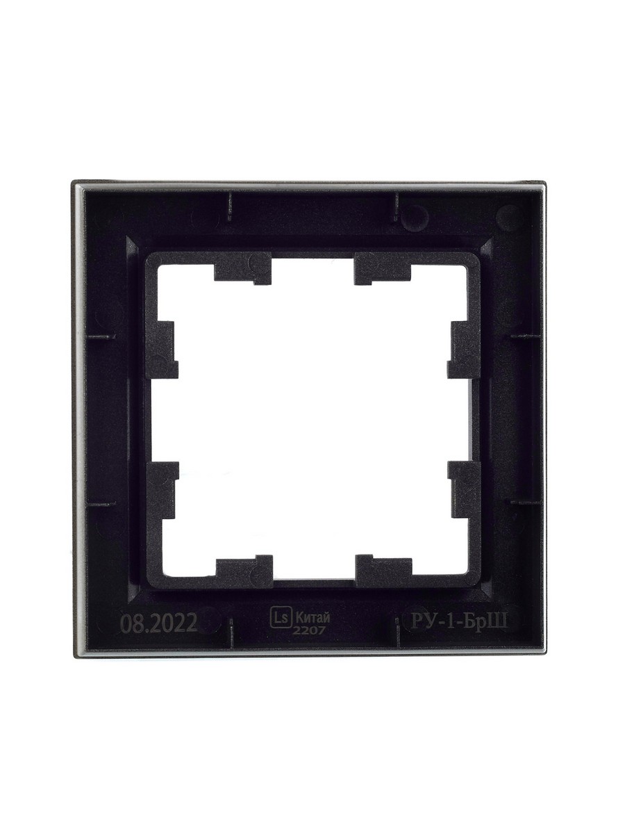 IEK Brite Рамки Рамка IEK BRITE 1-местная РУ-1-БрШ шампань BR-M12-K37