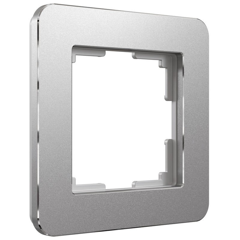 Рамки Werkel Platinum Рамка Werkel на 1 пост Platinum алюминий W0012606