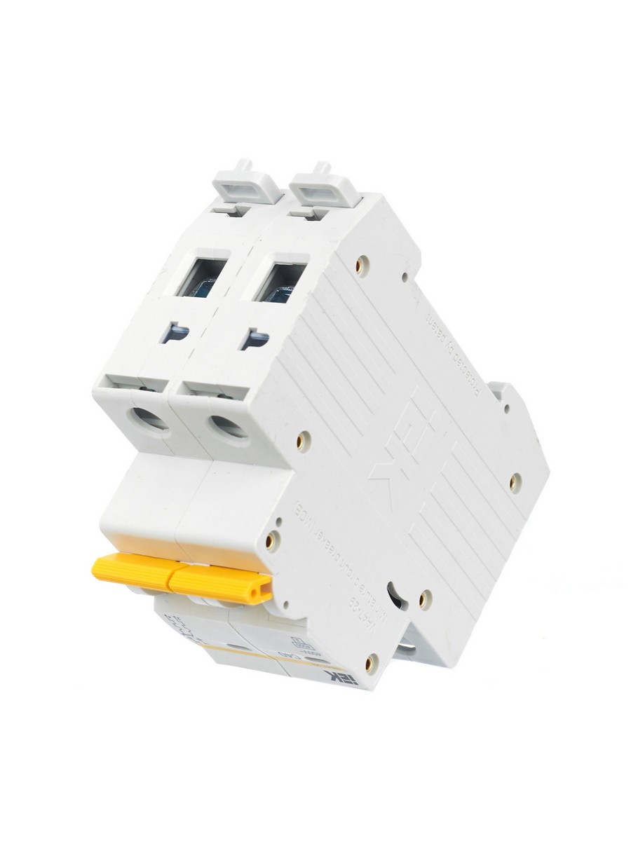 2 полюсные (двухполюсные) Автоматический выключатель IEK KARAT ВА47-29 2Р 40А 4,5кА х-ка С MVA20-2-040-C 