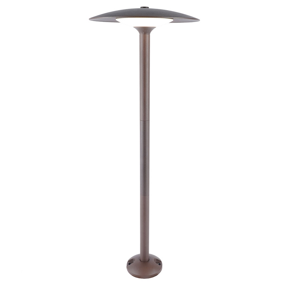 Уличные светильники столб Светильник Feron DH704 уличный светодиодный 6W 4000K коричневый 51981