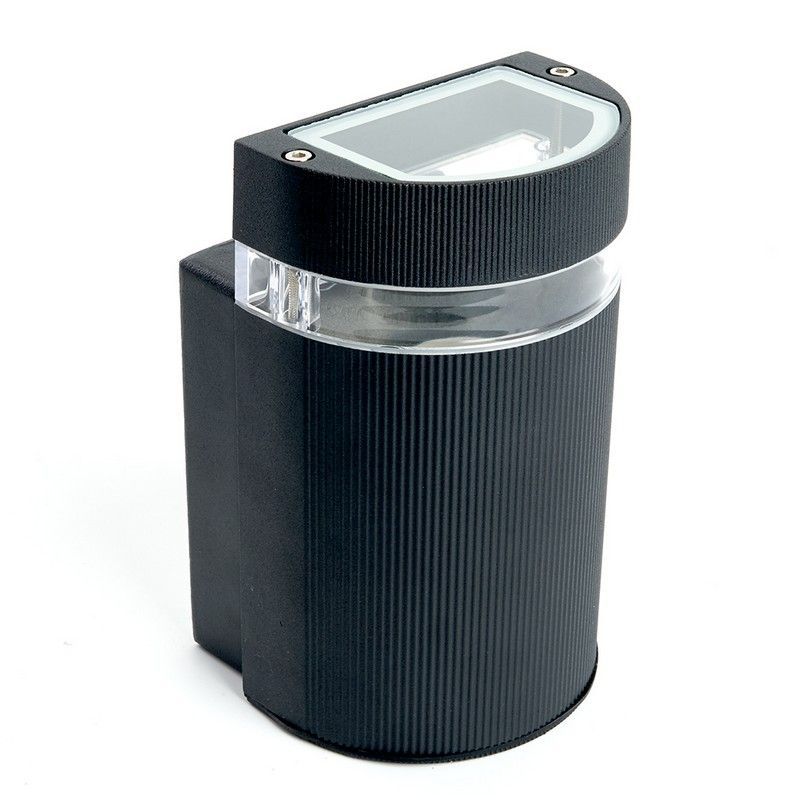 Уличные настенные светильники Светильник садово-парковый Feron DH1701 на стену вверх  GU10 230V черный 48317 