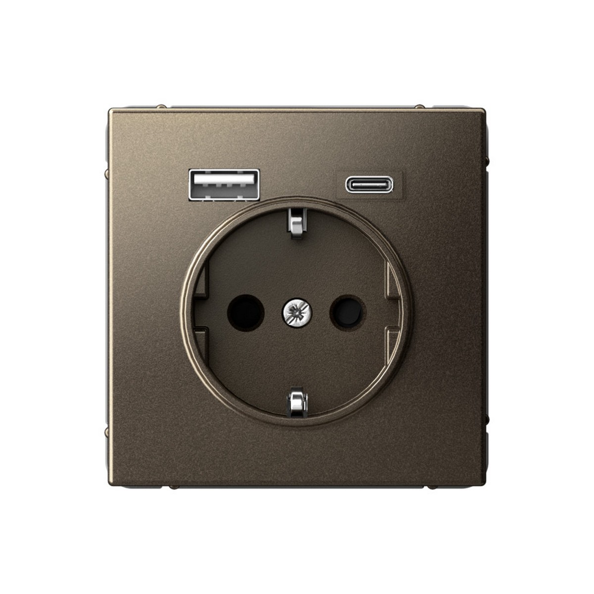 ArtGallery Мокко Розетка Systeme Electric ArtGallery Мокко 16А с 2 USB A+C 5В4А/30А 5В/15А GAL000632