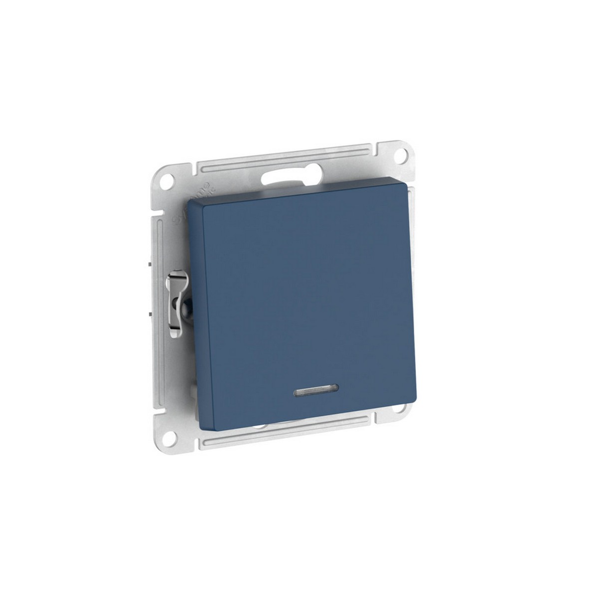 AtlasDesign Аквамарин Переключатель SE AtlasDesign Аквамарин 1-кл с подсветкой быстрозажим. клем. ATN001163S