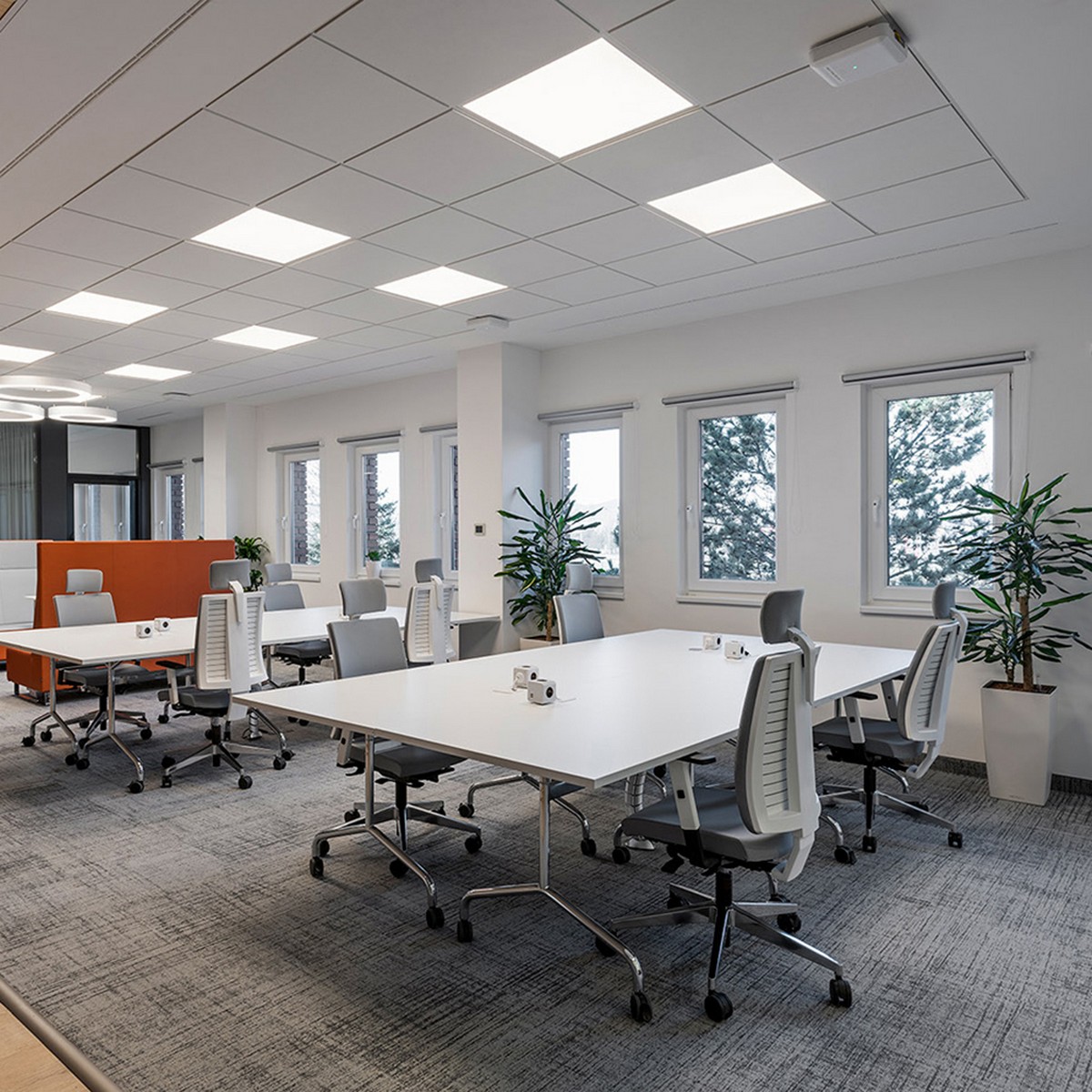 Светодиодные светильники армстронг 600*600 Светодиодный светильник Feron AL2115 встраиваемый 36W 2700K белый 51051 