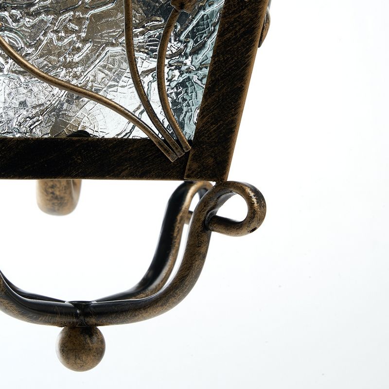 Уличные настенные светильники Светильник садово-парковый Feron PL631 на стену вниз 60W 230V E27 черное золото 11642 