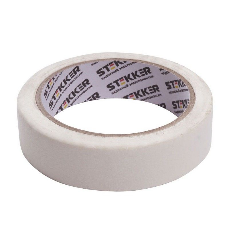 Малярная лента STEKKER INTP7-36-40 36 мм длина 40 м на бумажной основе белый 39155 фото