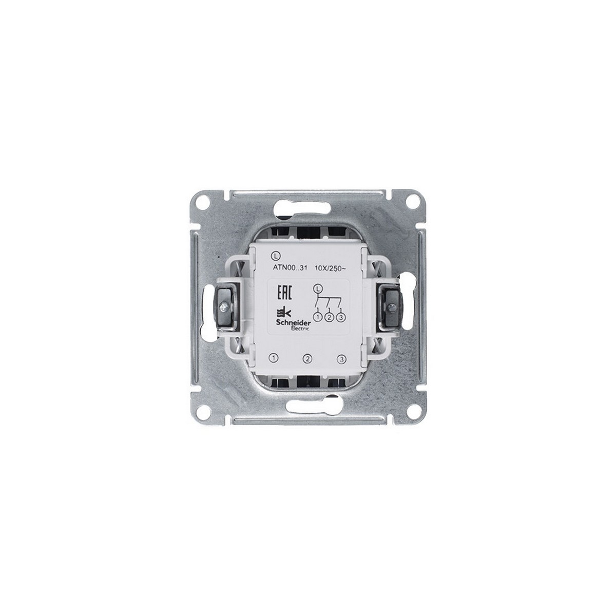 AtlasDesign Грифель Выключатель 3-клавишный Systeme Electric AtlasDesign Грифель ATN000731