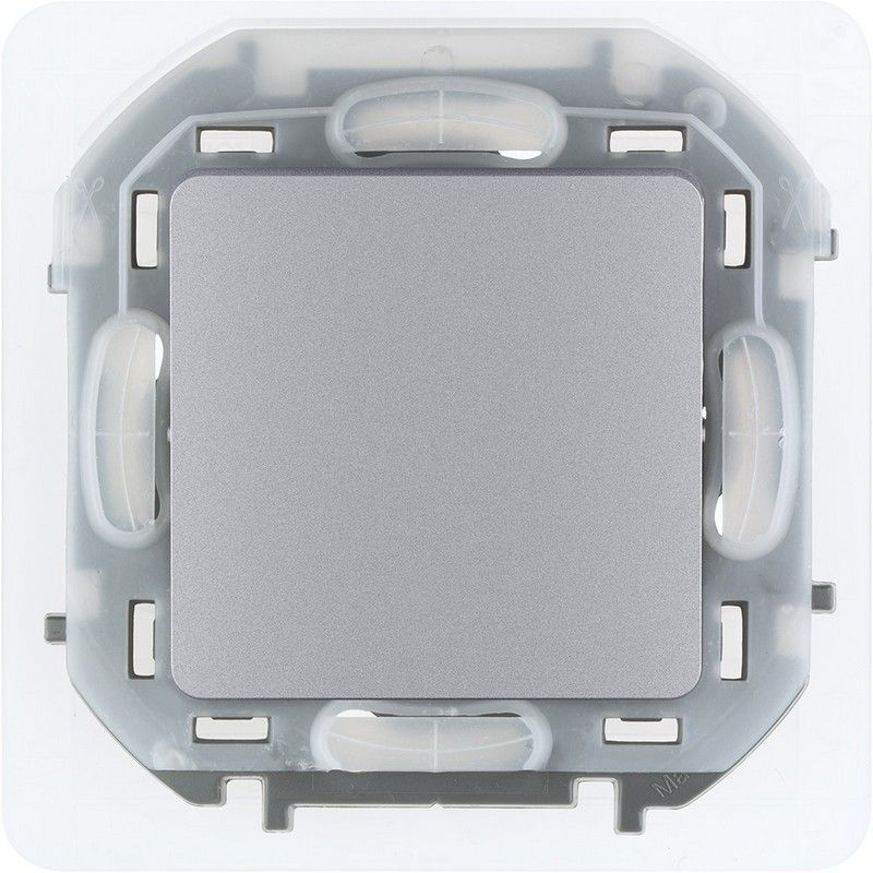 Legrand Inspiria Алюминий Переключатель Legrand INSPIRIA Алюминий IP44 10 AX 250 В 673672