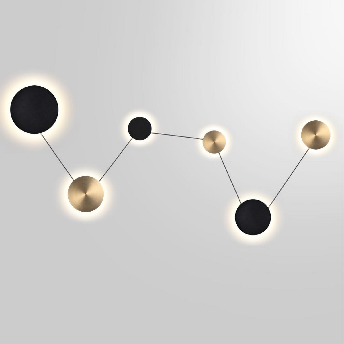 Накладные светодиодные светильники Настенный светильник ODEON LIGHT 7115/36WL GALAXY 