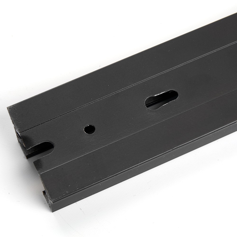 Трековые светодиодные светильники Шинопровод для трековых однофазных светильников черный 2м CAB1005 41732 