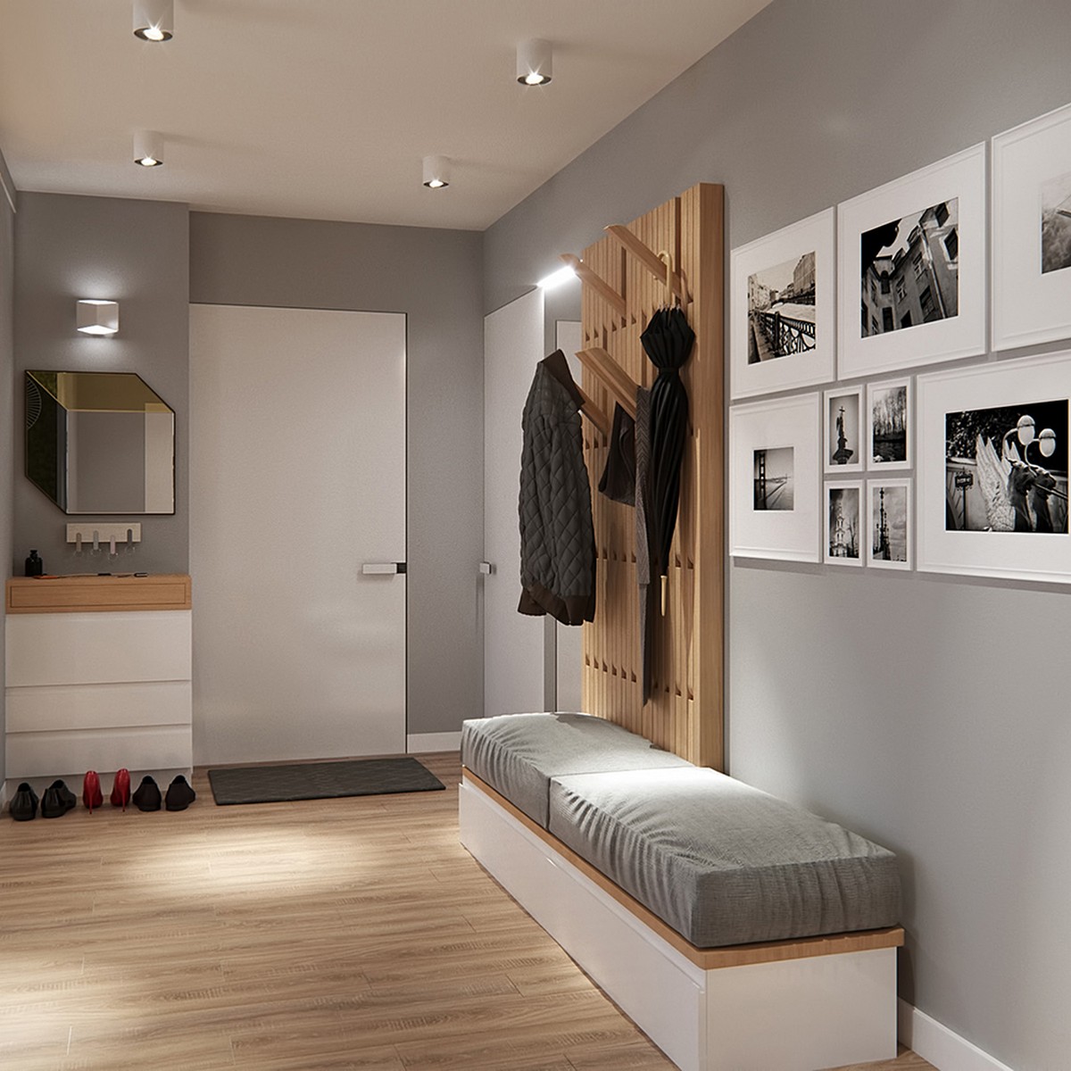 Светильники споты светодиодные Светильник спот Feron HL361 12W GX53 белый 41994 