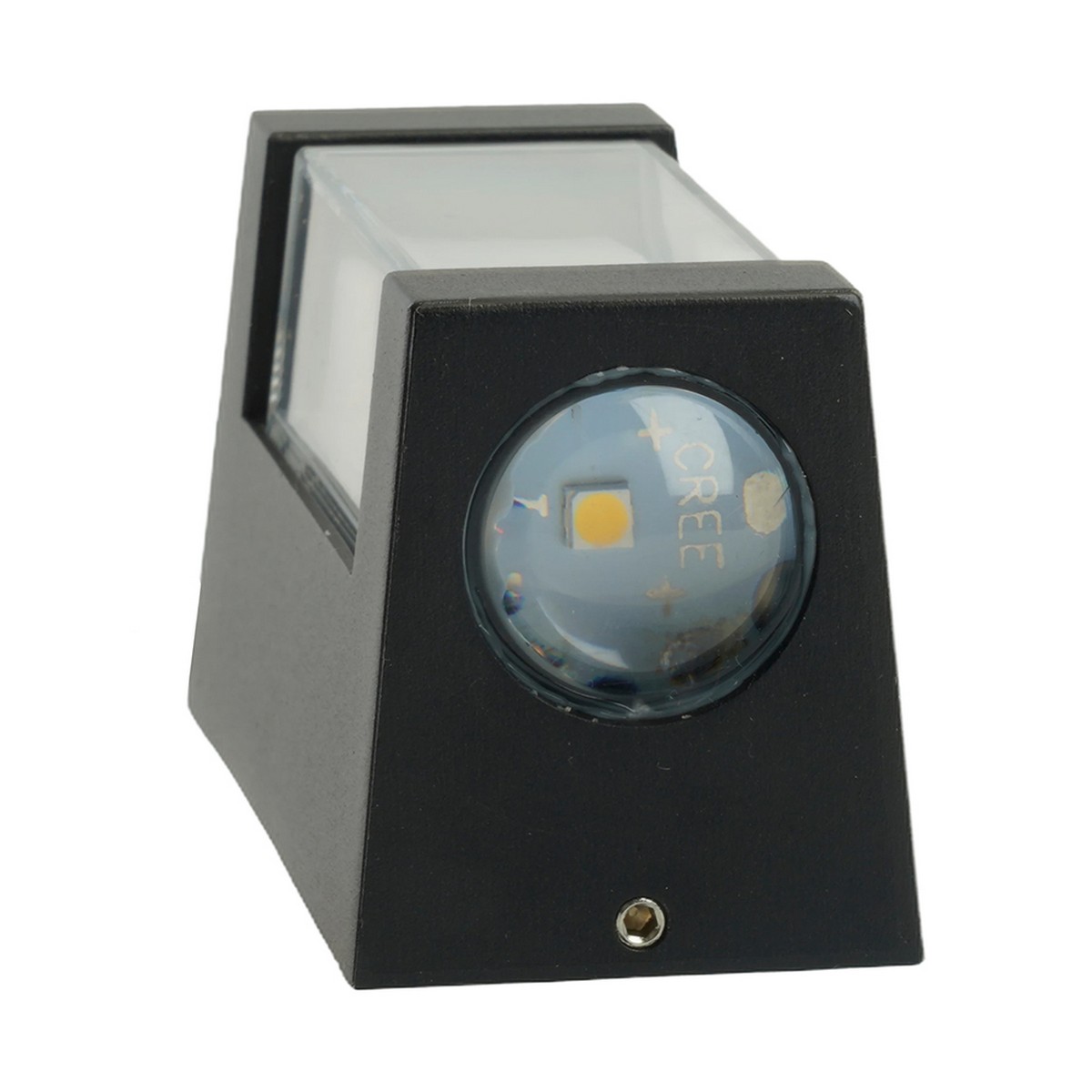 Уличные настенные светильники Светильник уличный светодиодный Feron DH058 4W 380Lm 4000K черный 51490 