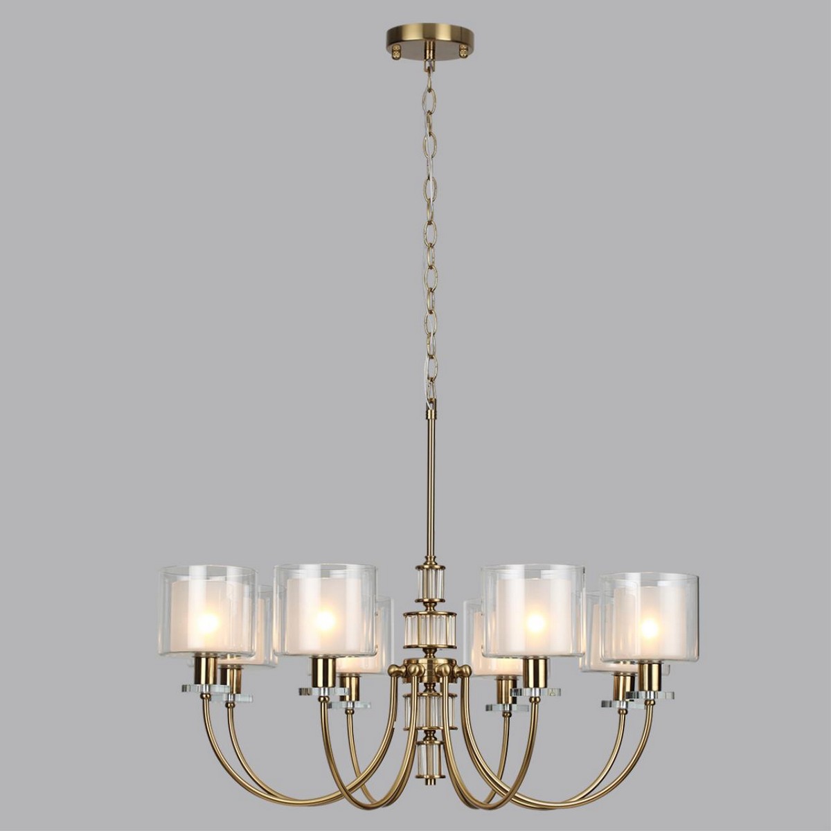 Люстры Люстра ODEON LIGHT 5088/8 SAGA E14 