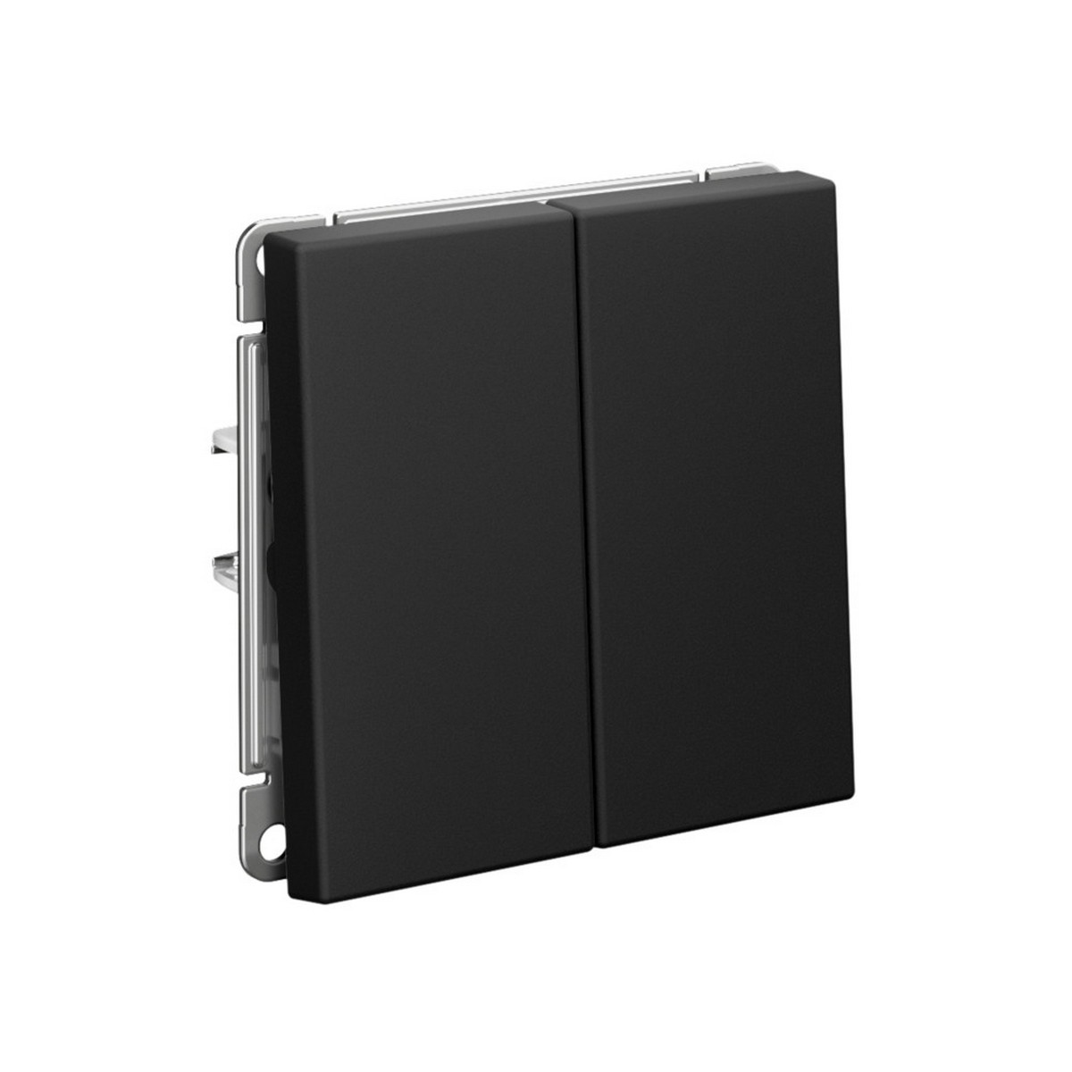 ArtGallery Карбон Переключатель Systeme Electric ArtGallery Карбон 2-клавишный    GAL001065