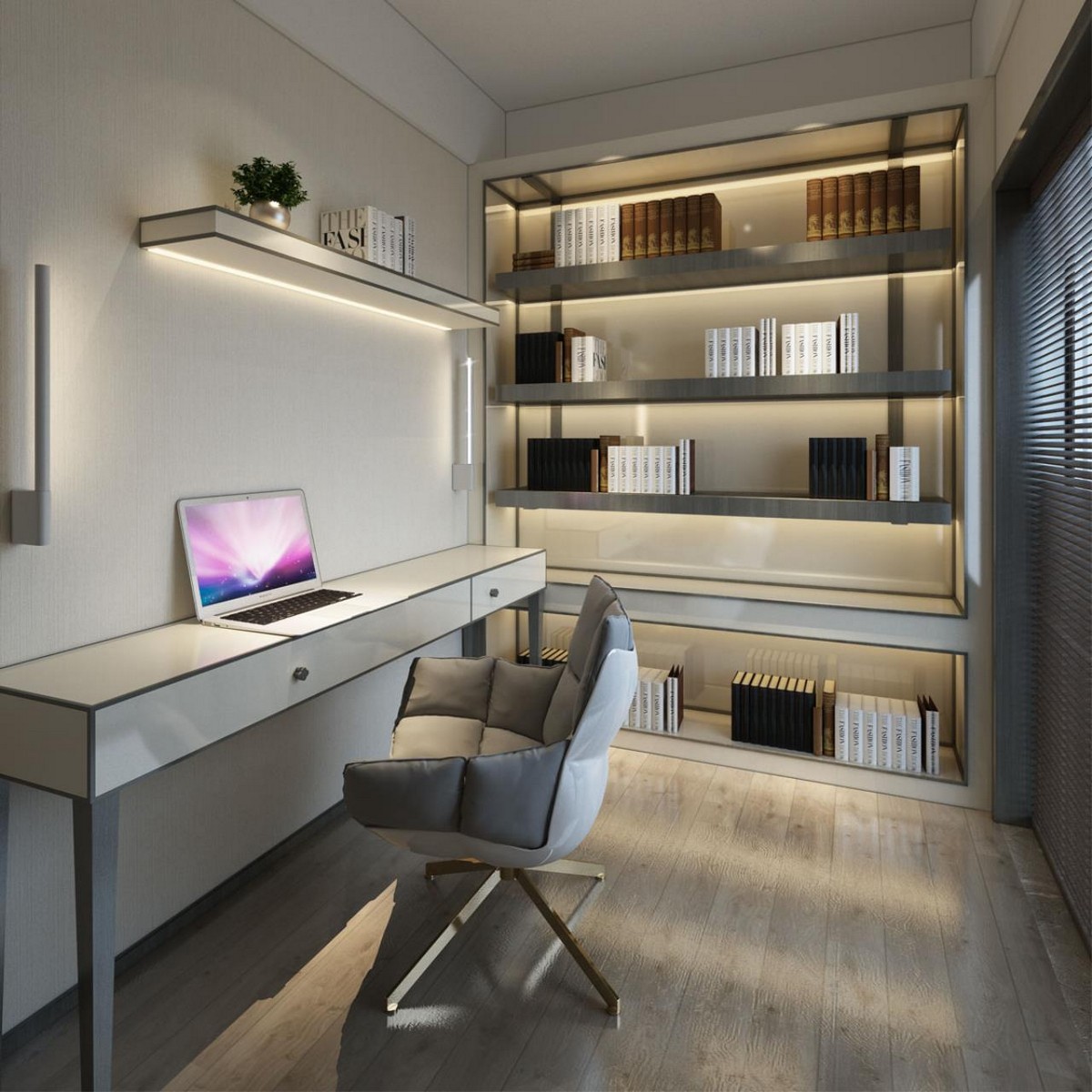 Накладные светодиодные светильники Светильник настенный светодиодный диммируемый со сменой цветовой температуры в NOVOTECH FERMO 359310 