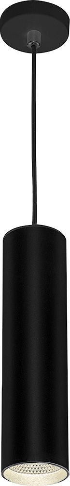 Подвесные светодиодные светильники Светильник подвесной Feron HL530 15W 4000K черный 32480 