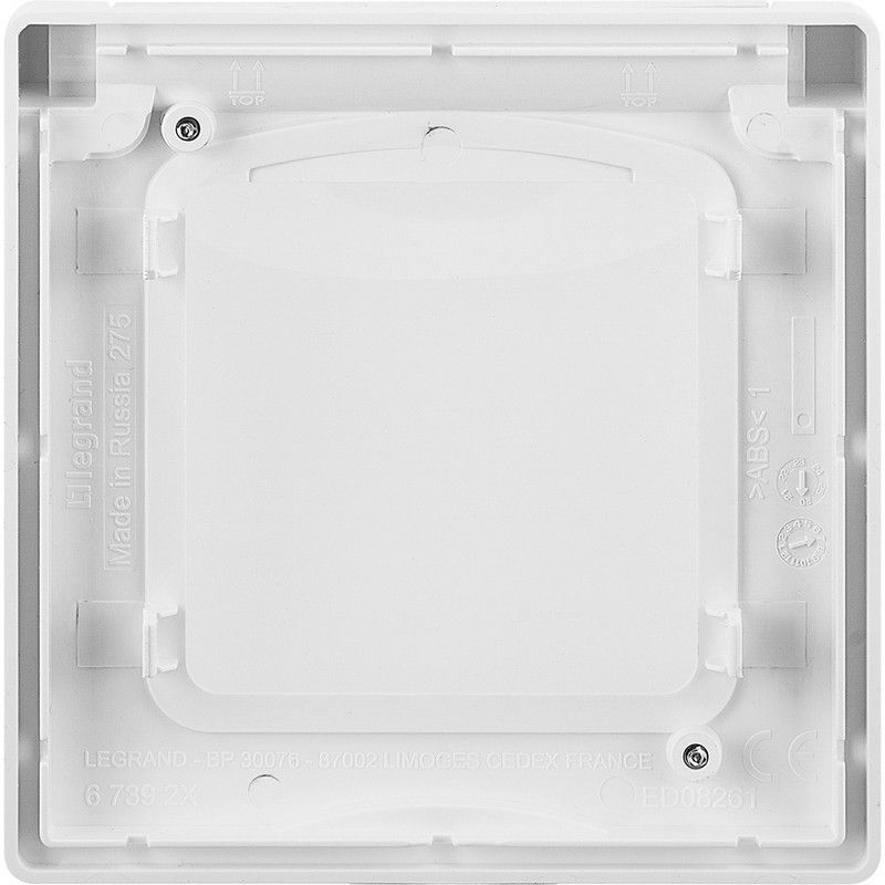 Legrand Inspiria Рамки Рамка Legrand INSPIRIA Белый с защитной крышкой IP 44 673920