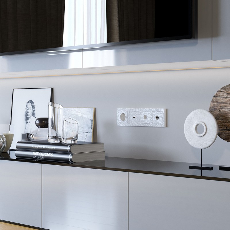 Werkel Белый Hammer механизмы Накладка Werkel для розетки HDMI (hammer белый) W1296001