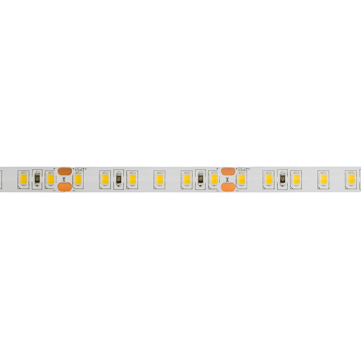 Светодиодная лента белая нейтральная Лента светодиодная Feron LS511 120SMD(2835)/м 11Вт/м 24V 4000К IP65 5 метров 51635 