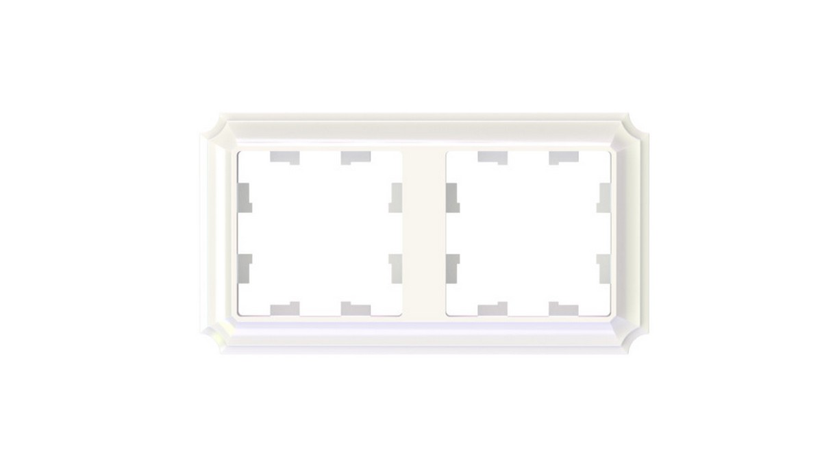 AtlasDesign Рамки Antique Рамка Systeme Electric AtlasDesign Antique Жемчуг 2-ая, универсальная ATN100402