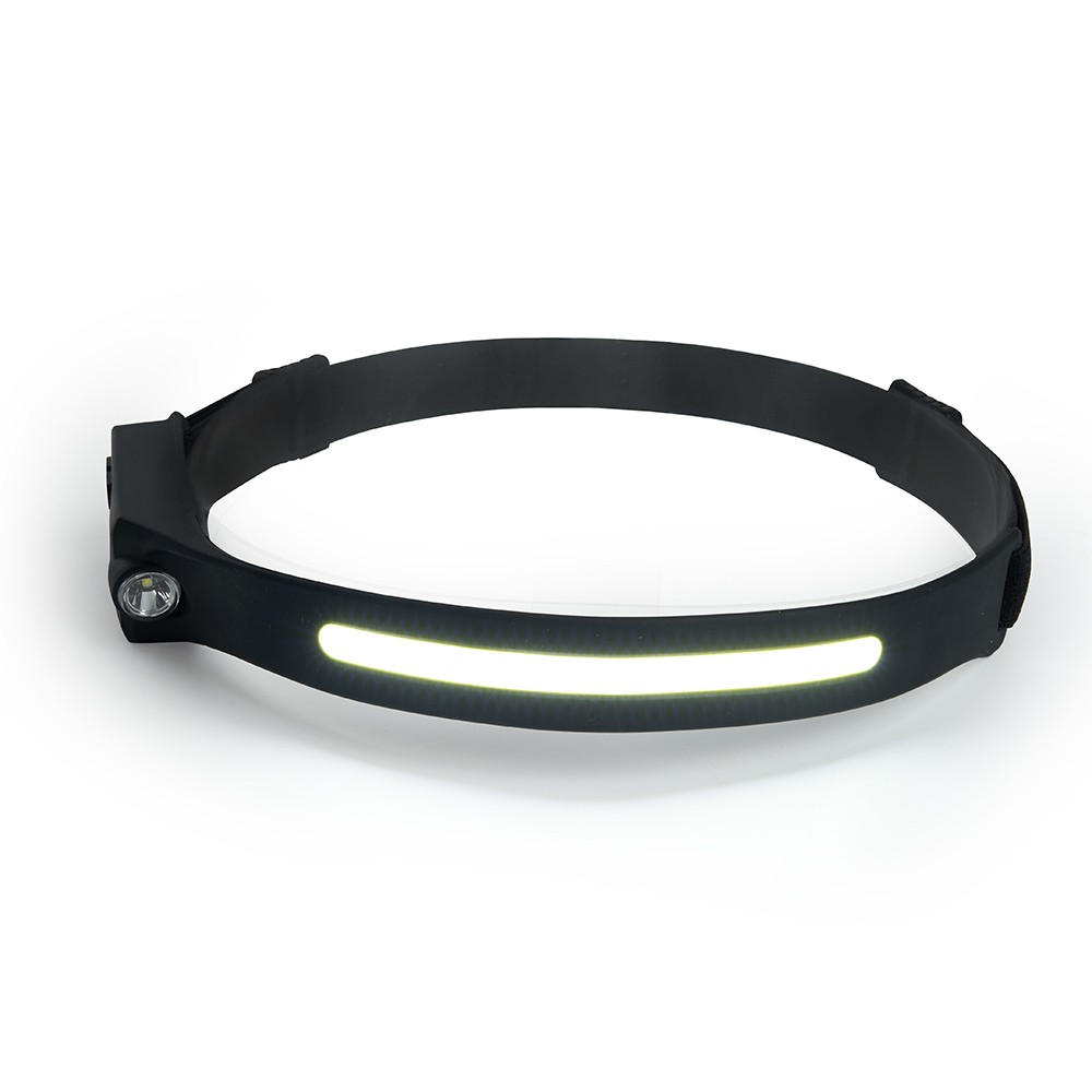 Фонарь налобный FERON TH2310 c аккумулятором 5W, 1500mAh IP44, USB type-C, ABS пластик, резина 48525 фото