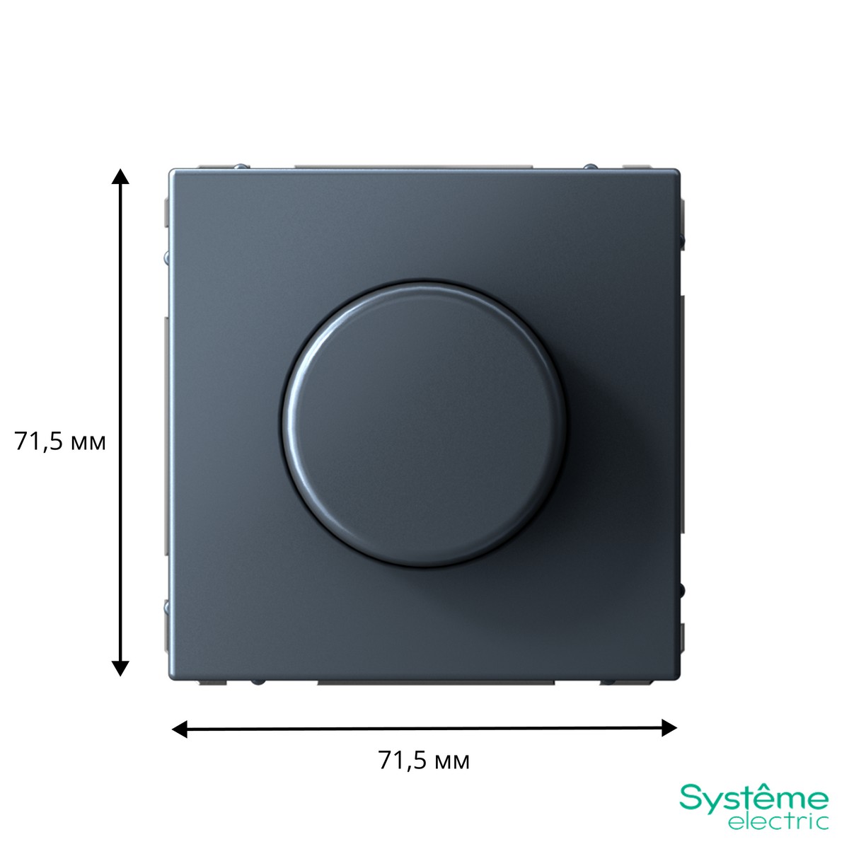 ArtGallery Грифель Светорегулятор (диммер) Systeme Electric ArtGallery Грифель повор-нажим LED RC 400Вт GAL000723