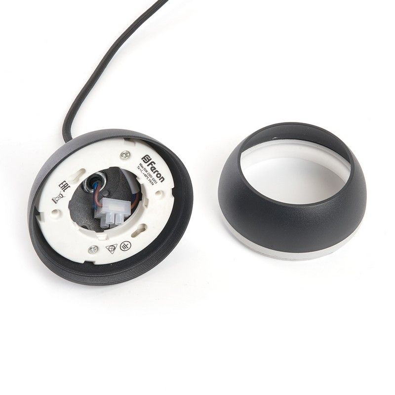 Подвесные светодиодные светильники Светильник подвесной Feron HL3568 GX53 15W черный 48090 