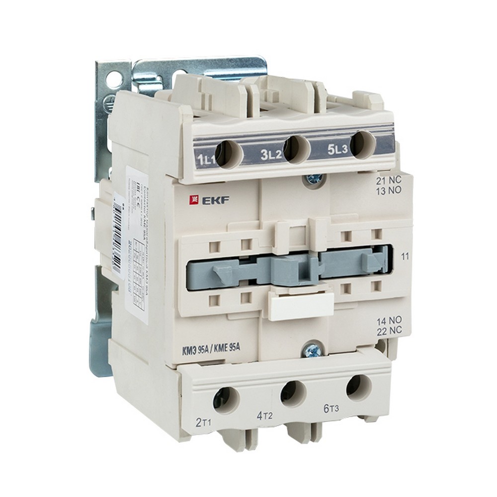 Контактор EKF PROxima КМЭ малогабаритный 95А 220В NO+NC ctr-s-95-220