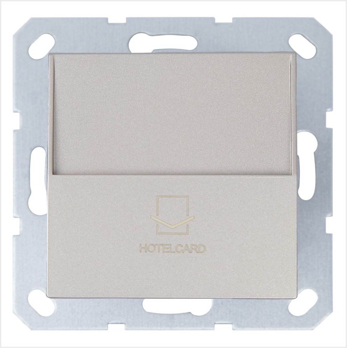 JASMART G - розетки и выключатели Карточный выключатель JASMART шампань G6209CH