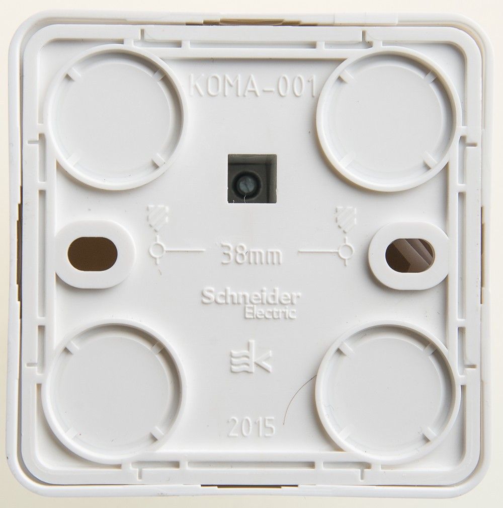 Этюд Белый Розетка компьютерная Systeme Electric Этюд наружный Белый RJ45 кат.5E KOMA-001B