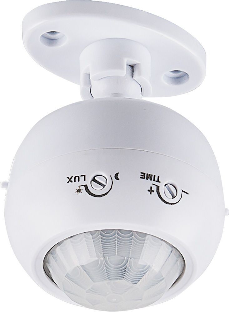 Датчики движения, освещенности и открытия Датчик движения Feron SEN16/ES-P27A 1200W DD=8m IP20 белый 22074