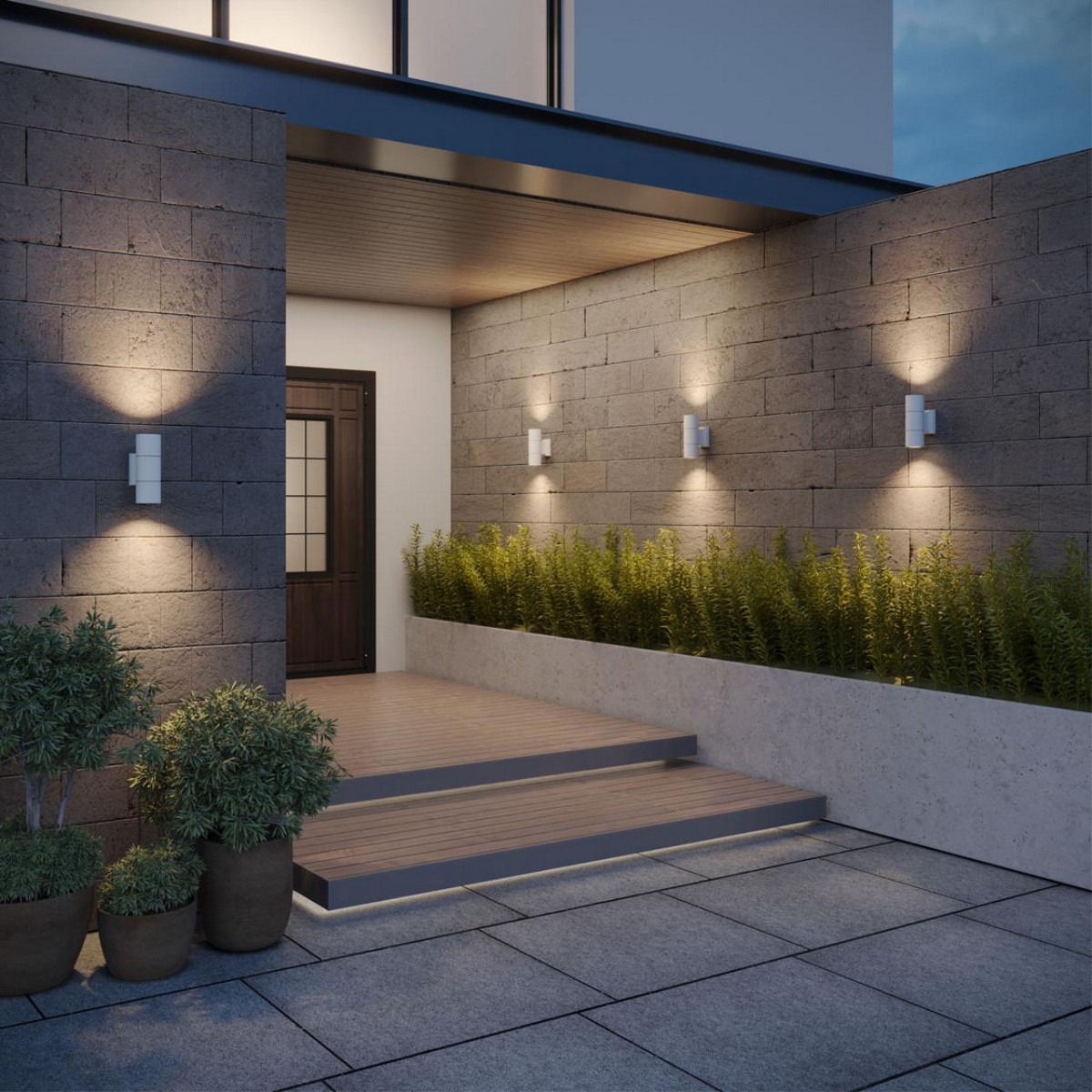 Уличные настенные светильники Уличный фасадный светильник NOVOTECH 370987 LANDSCAPE 