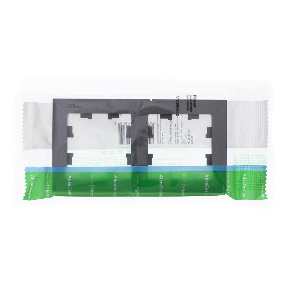 AtlasDesign Мокко Рамка Systeme Electric AtlasDesign Мокко 2-ая, универсальная ATN000602