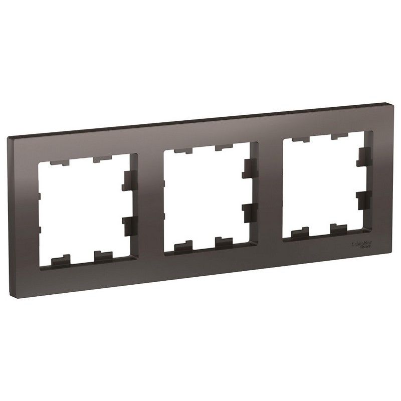 AtlasDesign Мокко Рамка Systeme Electric AtlasDesign Мокко 3-ая, универсальная ATN000603