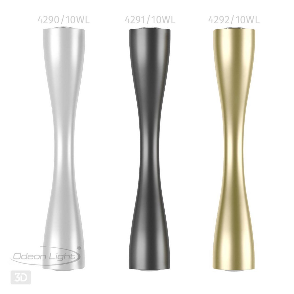 Накладные светодиодные светильники Настенный светильник ODEON LIGHT 4291/10WL ANIKA 