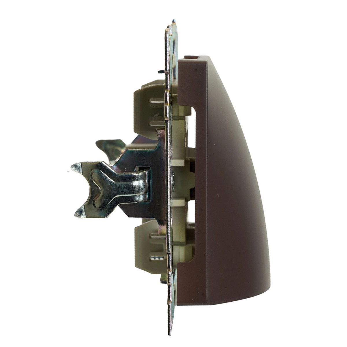 Катрин - Розетки и выключатели Stekker Кабельный вывод STEKKER Катрин шоколад GLS00-7116-04 49468