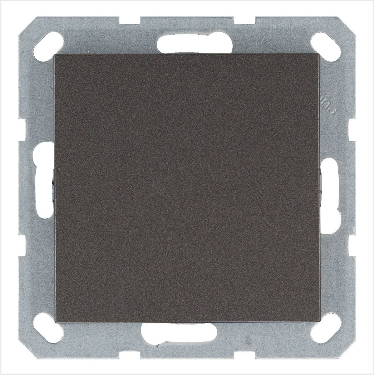 JASMART G - розетки и выключатели Заглушка JASMART Мокко G8001Z