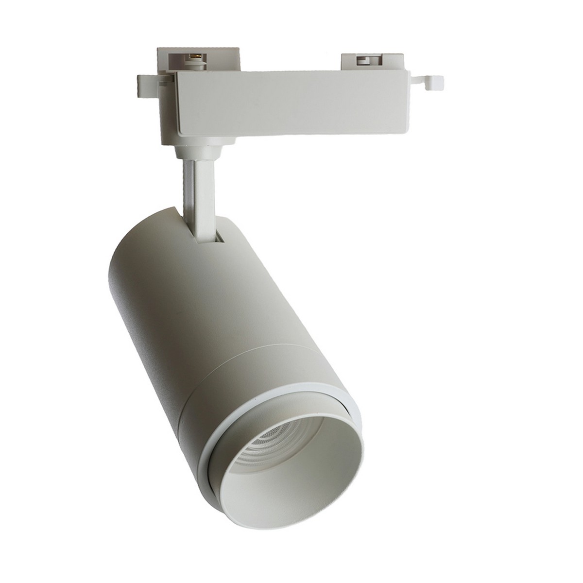 Трековые светодиодные светильники Светодиодный светильник Feron AL137 трековый 30W 4000K белый изменяемый угол освещения 15-60град 51177 