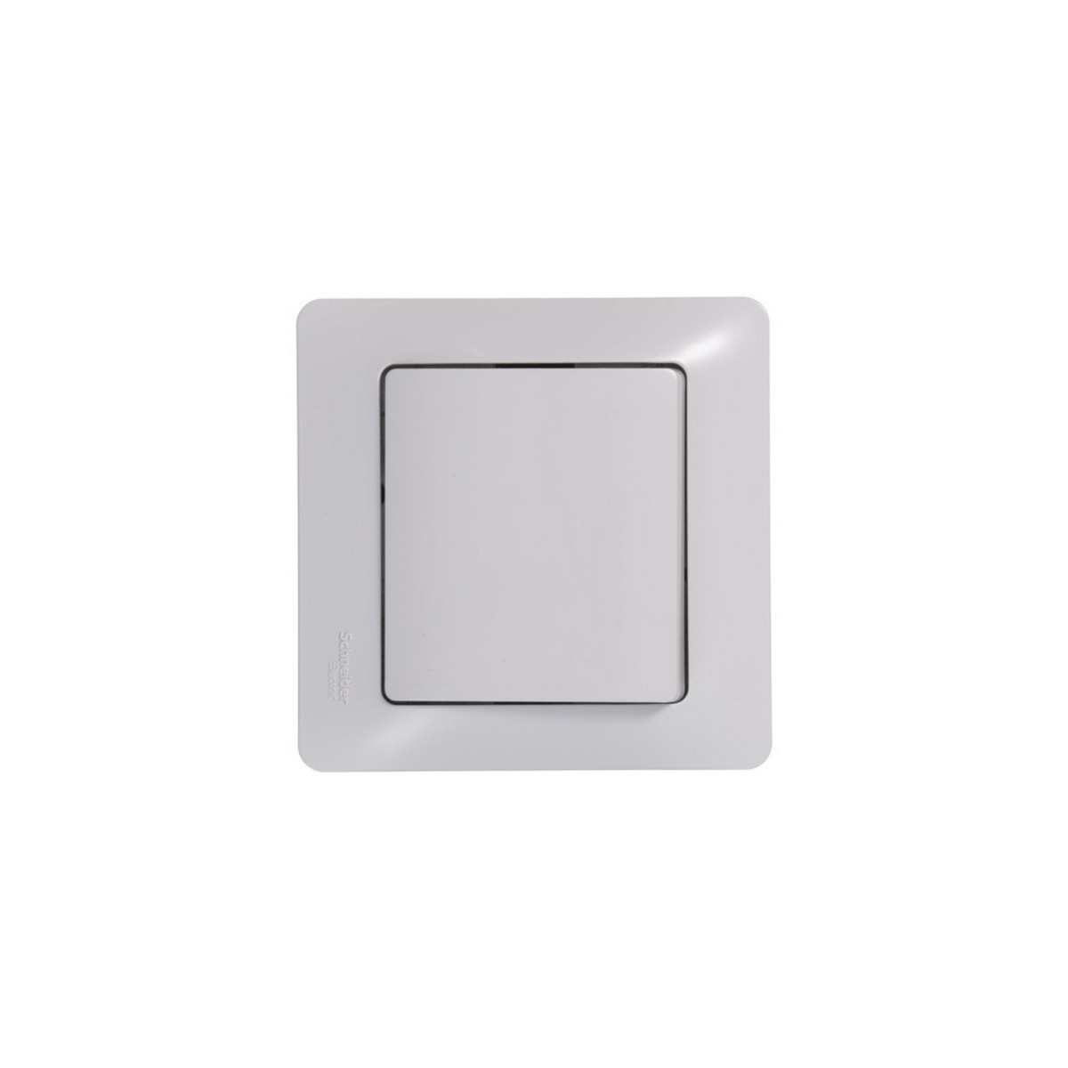 Glossa Белый Кнопка Systeme Electric Glossa Белый нажимная, сх.1 GSL000115