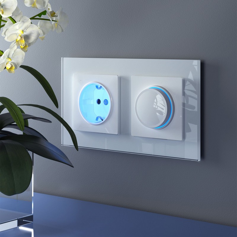 Рамки Werkel Favorit Рамка Werkel Favorit на 2 поста (белый,стекло) W0021101