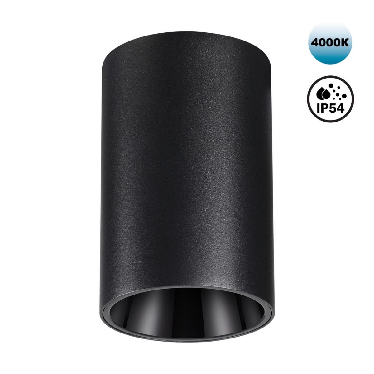 Накладные светодиодные светильники Светильник накладной влагозащищённый светодиодный NOVOTECH RECTE 359419