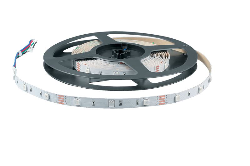Светодиодная лента RGB Светодиодная лента Eleganz LUX 5050 IP20 12V 7,2 Вт/м 30 Led/м RGB (цена за метр) EL-LS-7RGB 