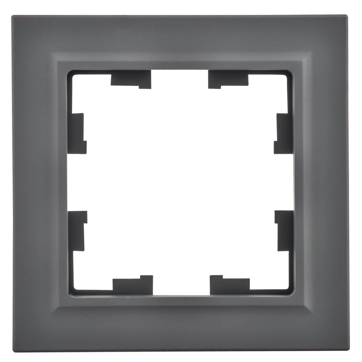 IEK Brite Рамки Рамка IEK BRITE 1-местная РУ-1-БрГ графит BR-M12-K53