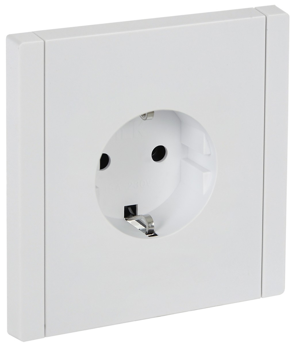 IEK FORTE&PIANO Белый Розетка IEK FORTE&PIANO Белый с/з винтовое крепление 16А FP216