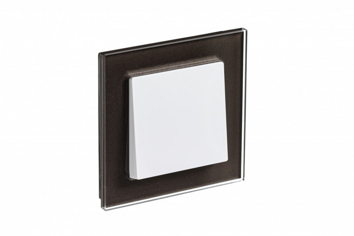 AtlasDesign Рамки Nature Рамка Systeme Electric AtlasDesign Nature Стекло мокко 1-ая ATN320601