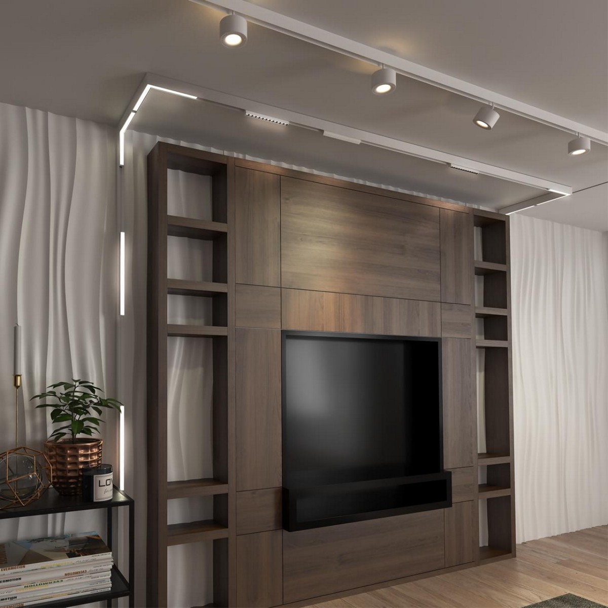 Трековые светодиодные светильники Трековый низковольтный смарт-светильник диммируемый со сменой цв.температуры NOVOTECH FLUM 359501 