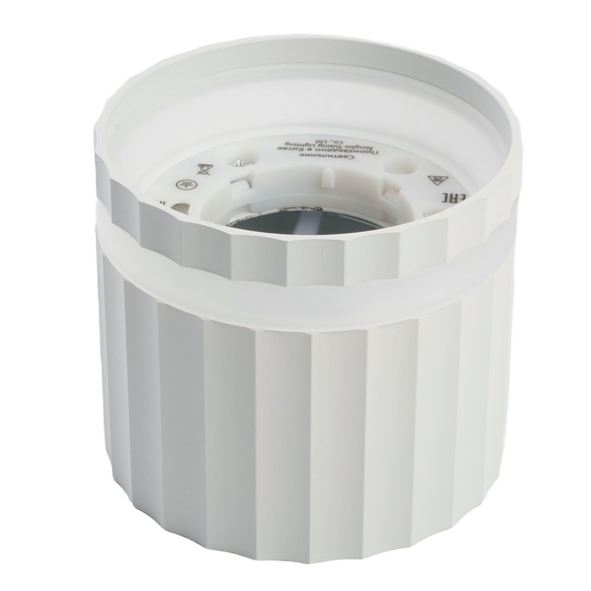 Светильник потолочный Feron HL369 Barrel OLYMPUS GX53 белый 48679